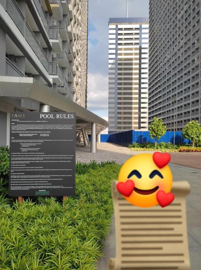 Family Suite Staycation Fame Residence 1508 Tower1 Manila Exterior photo